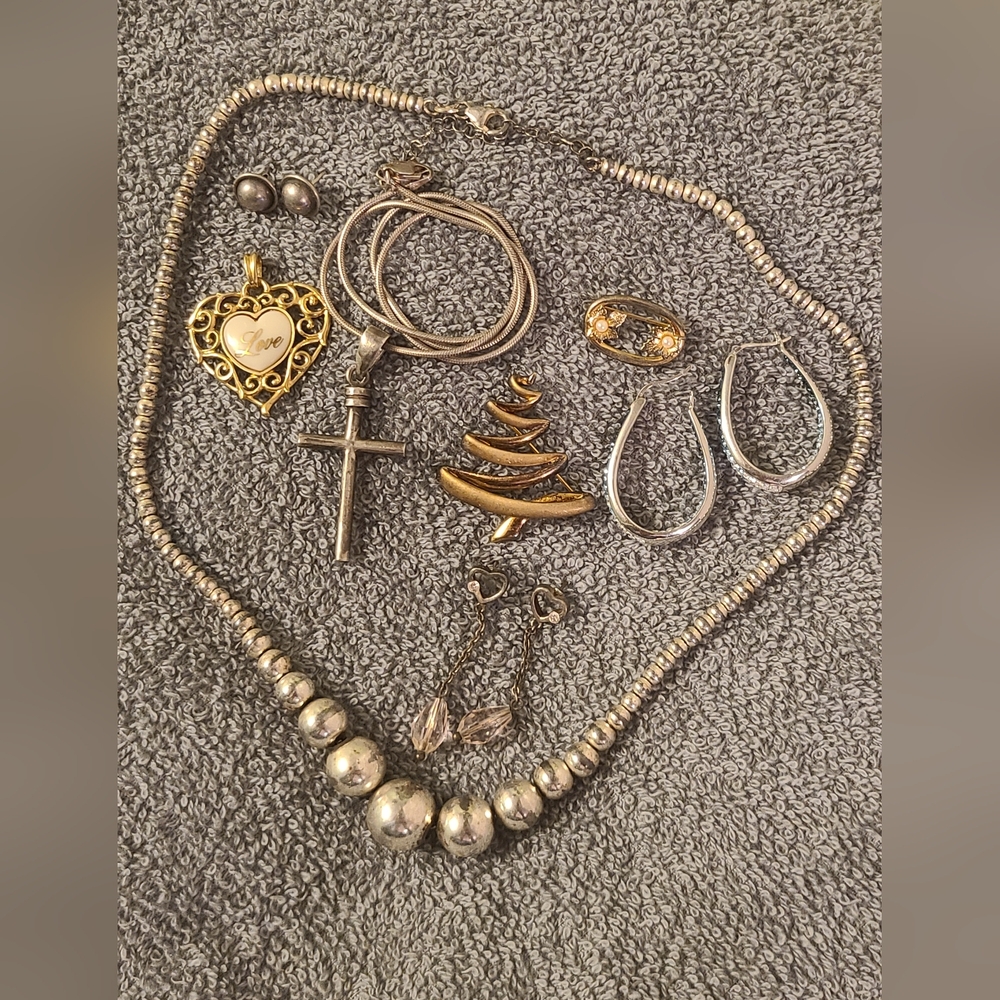 💜 SOLD!! Sterling Silver 925 Assorted Jewelry Lot